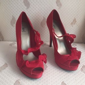 Ted Bakers red heels